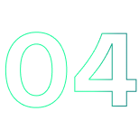 number three illustration